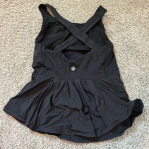 lululemon athletica Black Tank Top